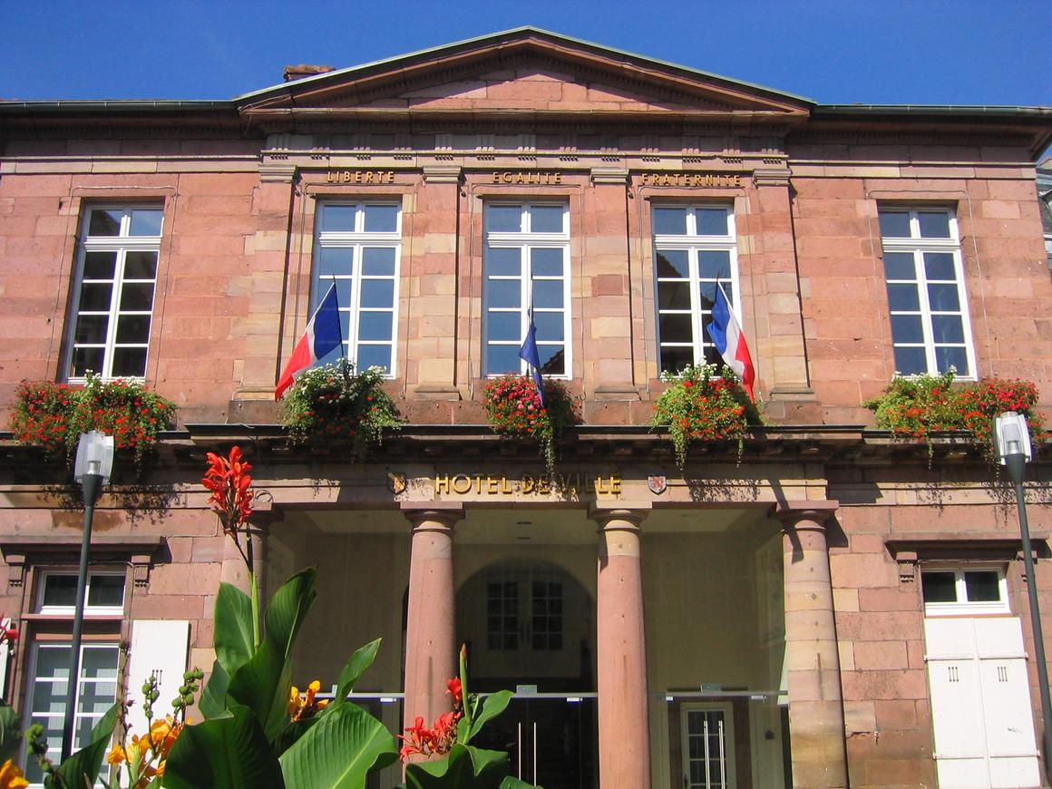 L'hotel de ville de Sélestat