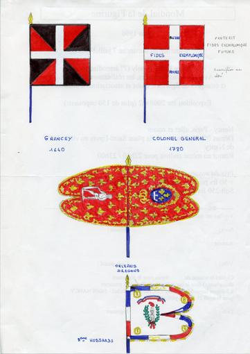 Plusieurs enseignes dessinées par Monsieur Siegel. 