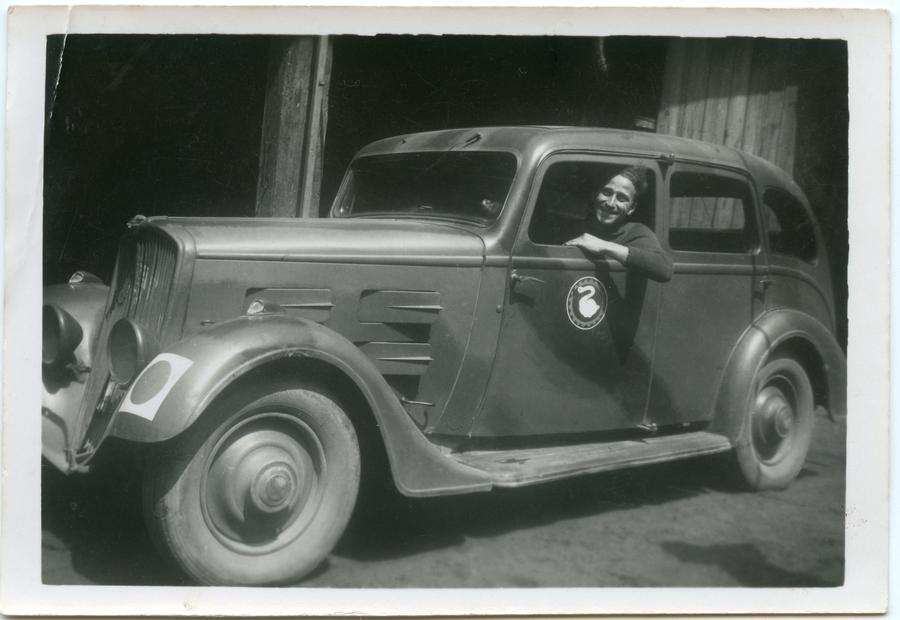 Albert Drouan au Fort Ducrot à Mundolsheim, entre Septembre 1939 et Juin 1940. 