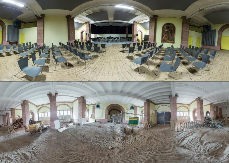 Bibliothèque Humaniste Halle aux Blés avant et pendant les travaux_Copyright PMod