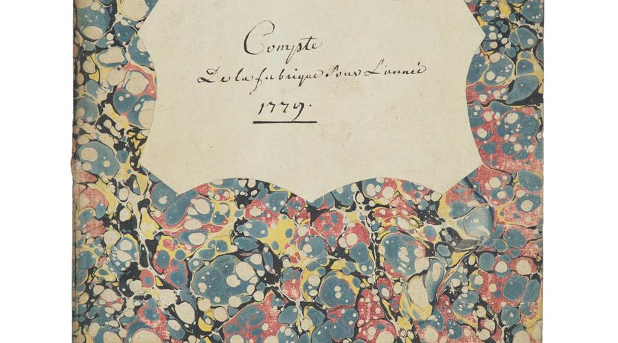 Livre de comptes de la fabrique rendu par le receveur, année 1779 