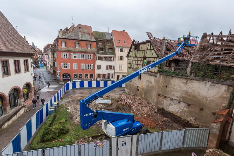 Déconstruction_Place Dr Kubler_14 janvier 2016