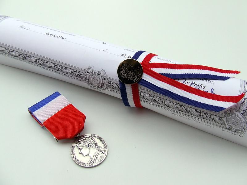 Une médaille française