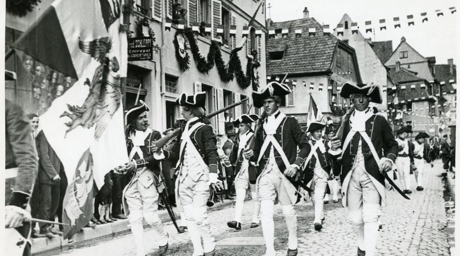 Chasseurs du Mail, 1er Bataillon de Paris (époque : 1792). 