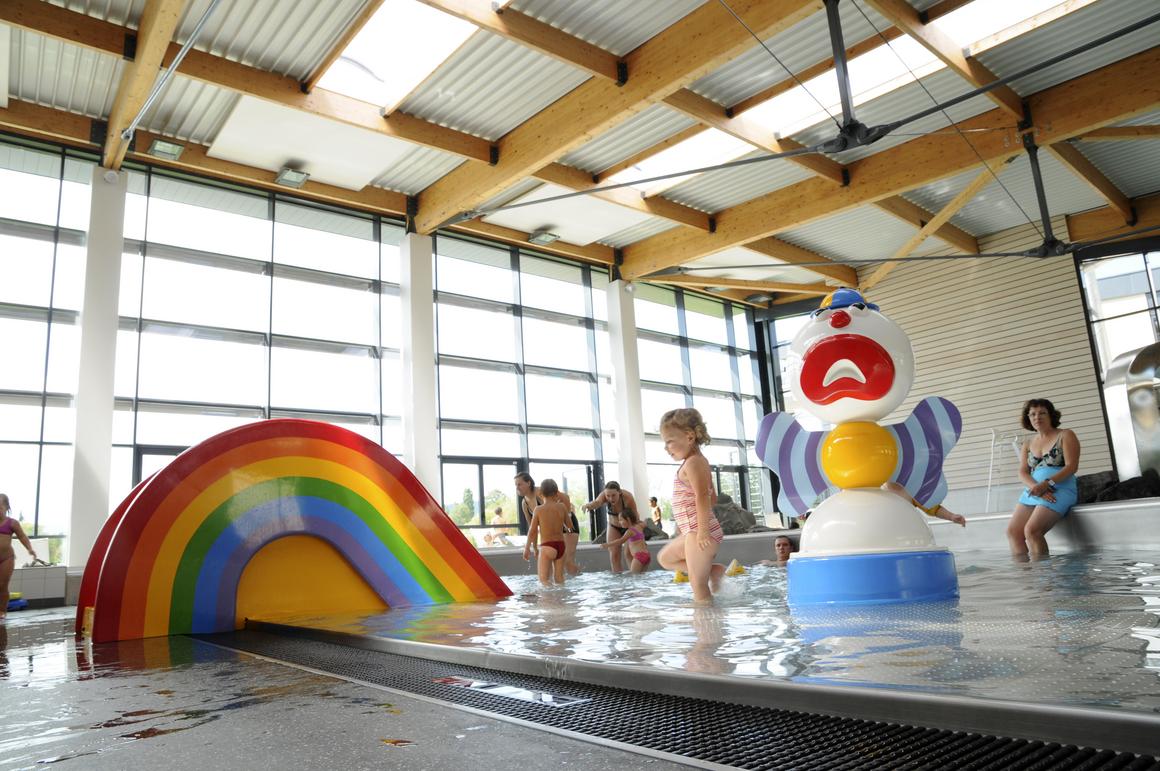 Photo du petit bassin à la piscine des Remparts