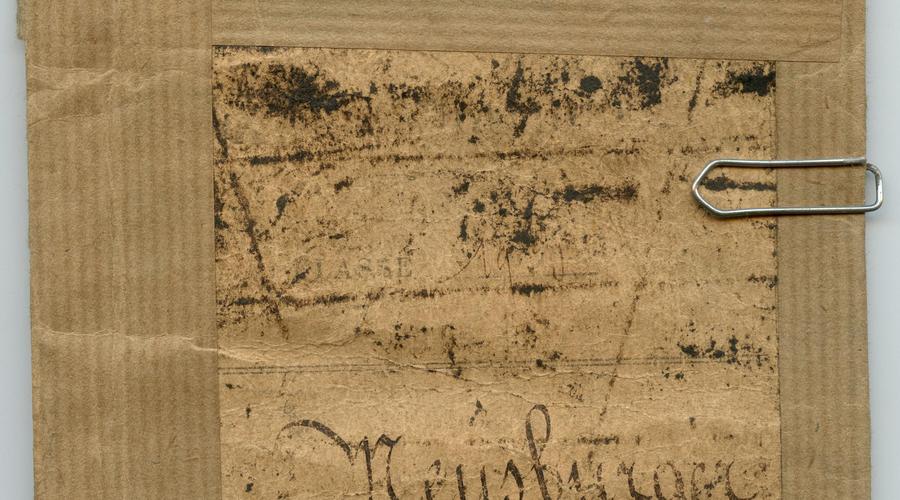Livret militaire français ayant appartenu à François Meusburger 