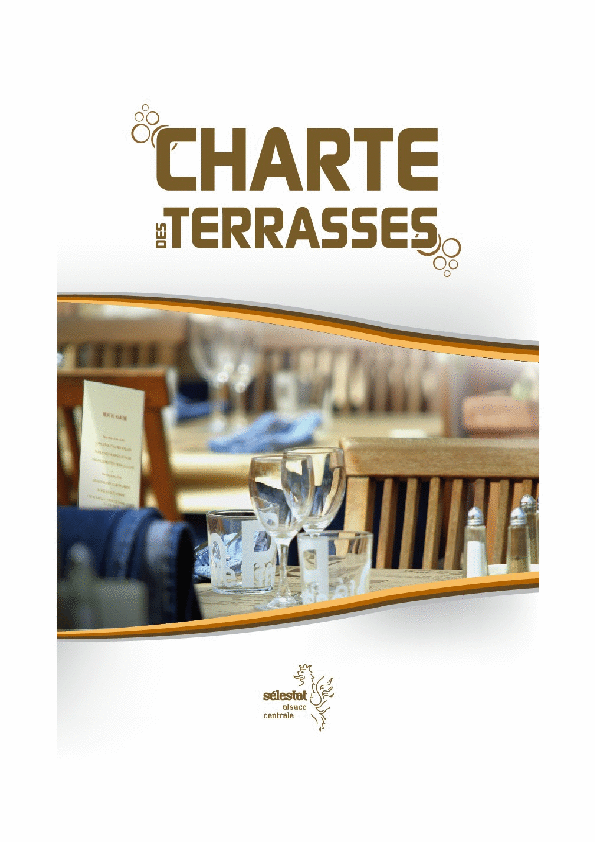 Première page de la "Charte des Terrasses"