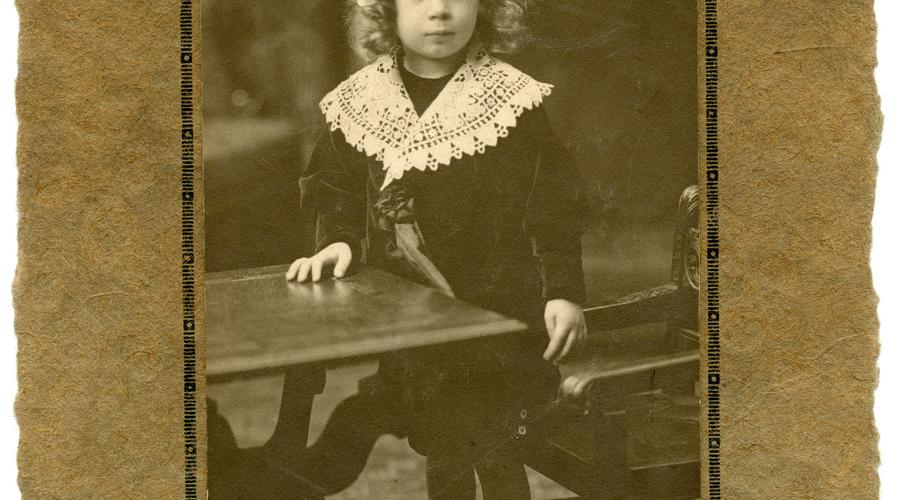 François Meusburger enfant. 