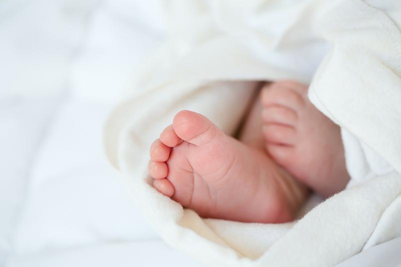 Des pieds de bébé