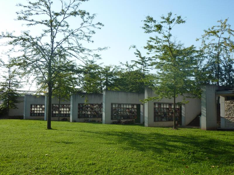 vue d'ensemble du columbarium