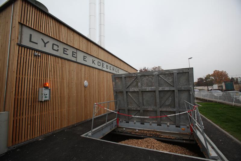 Photo de la chaufferie au lycée Koeberlé